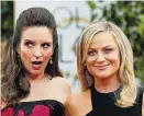  ??  ?? Tina Fey und Amy Poehler