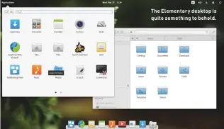  ??  ?? The Elementary desktop is quite something to behold.