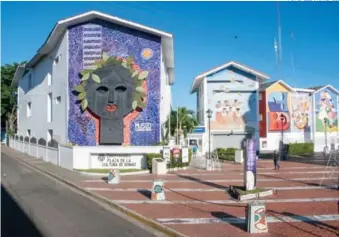  ?? FOTO/ CÉSAR JIMÉNEZ ?? Plaza de la Cultura de Bonao.