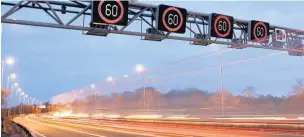  ??  ?? ●●The first Smart motorways around Greater Manchester will be up and running within months