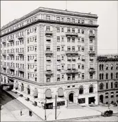  ?? Library of Congress, Detroit Publishing Company ?? The Ten Eyck Hotel on State Street, 1908, Albany, The "Dark Side of Downtown Albany" tours will discuss a murder that took place there.
