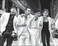  ?? PHOTOS PROVIDED TO CHINA DAILY ?? Color of the Game is the latest gangster movie produced by Wong Jing.