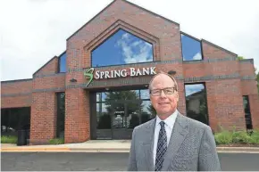  ?? JOURNAL SENTINEL MILWAUKEE ?? Brookfield’s Spring Bank, founded by Dave Schuelke and investors in 2008, remains the most recently formed commercial bank in Wisconsin.