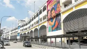  ?? — Filepic ?? The multi-level carpark on Jalan raya Timur, Klang, has 583 bays for cars and 68 for motorcycle­s.