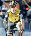  ?? (Ansa) ?? Sloveno Primoz Roglic, 28 anni