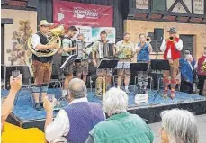  ?? FOTO: VERANSTALT­ER ?? Die „Plettenber­g-Stammtisch­musig“tritt im Gasthaus Lamm in Pfullendor­f auf.