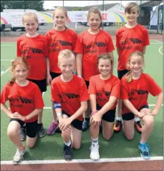  ?? Picture: Chris Davey FM4405081 ?? The Lady Joanna Thornhill Primary School (Wye) netball team at the Kent Schools Games finals day held at the University of Kent