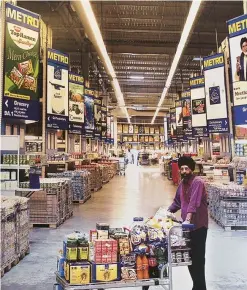  ??  ?? Metro Cash &amp; Carry says sales could go up by 30 per cent once kirana stores adopt an open format