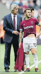  ?? FOTO: GYI ?? Pellegrini Con el fichado Wilshere