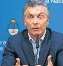  ?? FOTOS: CEDOC PERFIL ?? Macri? ¿Cómo mandatario­s –electo y en salida– o como candidatos?