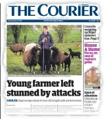  ??  ?? How The Courier broke the sad story of the attacks.