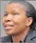  ??  ?? ERRANT: Motlatjo Ralefatane
was also admonished
for not being clued up on events
at the IEC.