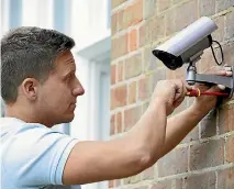  ?? 123RF ?? The quality and user-friendline­ss of home security cameras has improved in recent years.