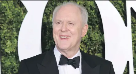  ?? GETTY IMAGES/FILES ?? John Lithgow stars in Beatriz at Dinner, a dramedy in which he portrays a more accomplish­ed, more intelligen­t Trumpian type.