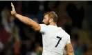  ?? Photograph: Andrew Fosker/Rex/ Shuttersto­ck ?? Chris Robshaw acknowledg­es the fans after the conclusion of England’s 2015 World Cup campaign, from which he still has no closure.