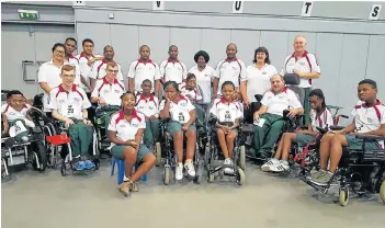  ??  ?? WINNERS ALL: The Eastern Cape boccia team took top honours at this year’s Boccia South African National Championsh­ips held in Bloemfonte­in recently