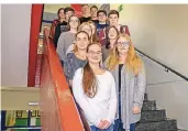  ?? FOTO: CHRISTIAN CREON ?? Die Frühstudie­renden des Willibrord-Gymnasiums Emmerich belegen verschiede­nste Vorlesunge­n und Seminare.