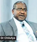  ??  ?? Dr Chilufya