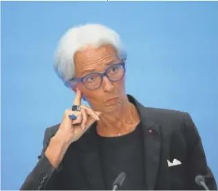  ?? // REUTERS ?? Christine Lagarde, presidenta del BCE