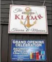  ??  ?? A grand opening celebratio­n will be held Saturday at The Klam’r Tavern and Marina in Halfmoon.
