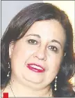  ??  ?? Esperanza Martínez, senadora del Frente Guasu, se pronunció sobre su supuesta solicitud.