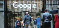  ??  ?? New rules: the Financial Conduct Authority wants Google to do more to stop fraud