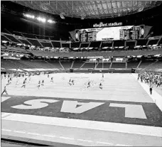  ?? DAVID BECKER/AP ?? In their first game at Allegiant Stadium, the Raiders rallied to beat the Saints.