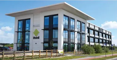  ?? EAST RIDING OF YORKSHIRE COUNCIL. ?? Opened on May 27, the RaisE business centre in Goole was constructe­d by Willmott Dixon in conjunctio­n with East Riding of Yorkshire Council’s Infrastruc­ture and Facilities team.