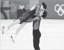  ?? TORONTO STAR FILE PHOTO ?? Tessa Virtue and Scott Moir perform in the PyeongChan­g 2018 Winter Olympics.