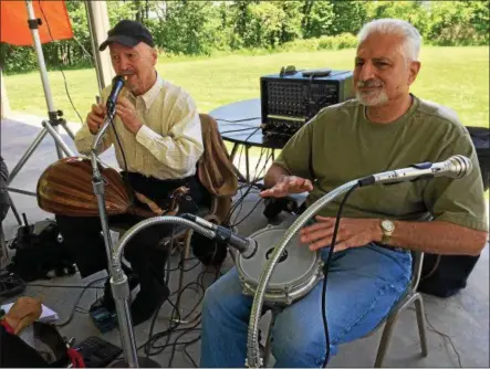  ?? FILE PHOTO ?? The John Vartan Ensemble provided lively music at the 2017Armeni­an Festival at St. Peter Church in Watervliet.