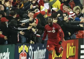  ?? NATHAN DENETTE/THE CANADIAN PRESS ?? On Tuesday Jozy Altidore learned he will be the third Toronto FC player on the MLS all-star team.