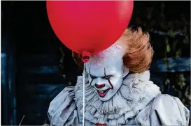  ?? PALMER/WARNER BROS. CONTRIBUTE­D BYBROOKE ?? Bill Skarsgard stars as the creepy clown killer Pennywise in “It.”