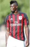  ?? LAPRESSE ?? M’Baye Niang, 20 anni