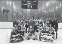  ?? Submitted photo ?? Lethbridge U16 Rattlers won gold at the Ed Horvath Tournament in Medicine Hat on the weekend.