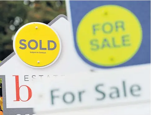  ?? ?? INCREASE: The average asking price for a property across Britain this month is £367,501, up from £360,101 in April.