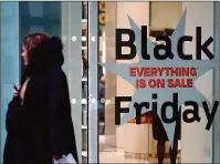  ??  ?? “Signs of fatigue”: has Black Friday had its day?