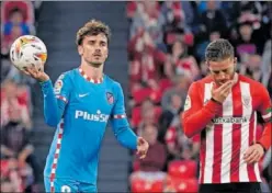  ?? ?? Griezmann, en un partido del Atlético contra el Athletic.