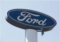  ??  ?? FORD MOTOR LOGO