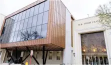  ??  ?? NEW LOOK: Stellenbos­ch University’s theatre complex has been refurbishe­d and will be named after award-winning poet and playwright Adam Small.