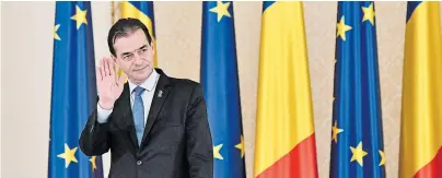  ?? [ Daniel Mihailescu/picturedes­k.com ] ?? Nationalli­beralen-Chef Ludovic Orban hat gute Chancen, auch nach der Wahl Rumäniens Premier zu bleiben.