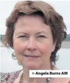  ??  ?? > Angela Burns AM