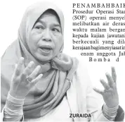  ??  ?? ZURAIDA