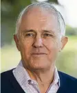  ??  ?? Prime Minister Malcolm Turnbull