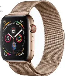  ??  ?? Apple Watch Series 4.