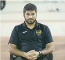  ??  ?? Ali al Khanbashi, football coach and analyst.
