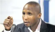  ?? PHOTO: MASI LOSI ?? The acting chief executive of Prasa, Collins Letsoalo, says he is entitled to the benefits of the chief executive.