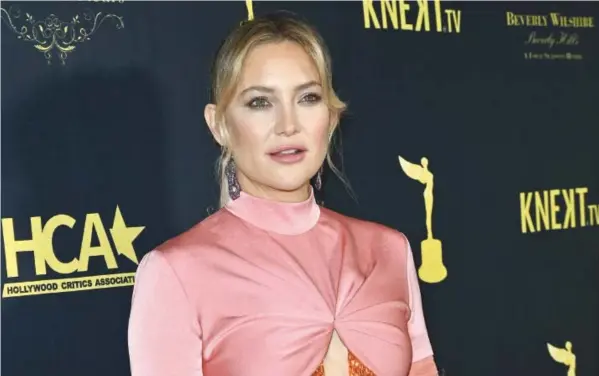  ?? ?? Kate Hudson to star in upcoming Mindy Kaling comedy