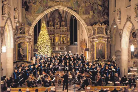  ?? FOTO: JOACHIM DEMPE ?? Der Oratorienc­hor Wangen führt nach Weihnachte­n das gesamte Weihnachts­oratorium von Johann Sebastian Bach auf.