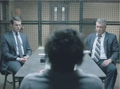  ?? PICTURE: NETFLIX. ?? CRIMINAL MINDS: Jonathan Groff and Holt McCallany as FBI special agents Holden Ford and Bill Tench in Mindhunter.