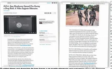  ??  ?? El video tiene una duración de tres horas y se puede observar una supuesta ráfaga de disparos.